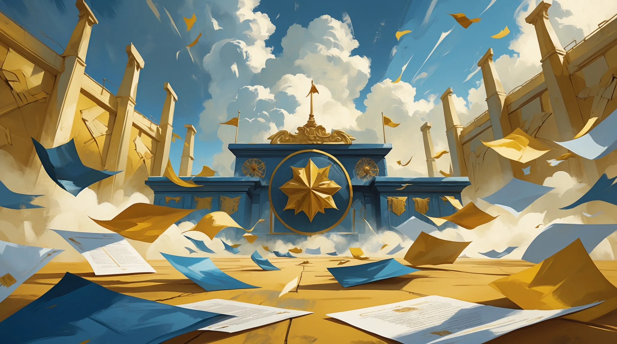 The Vanguard background